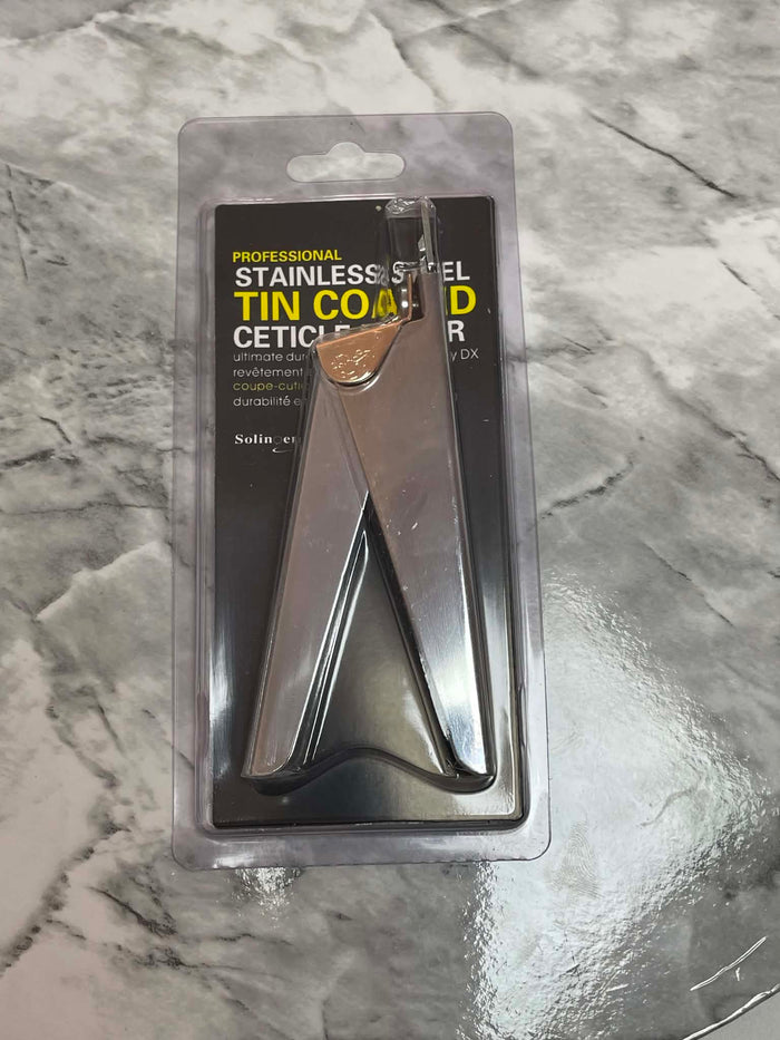 Solingen DX Professional Stainless Steel TiN-Coated Cuticle Nipper