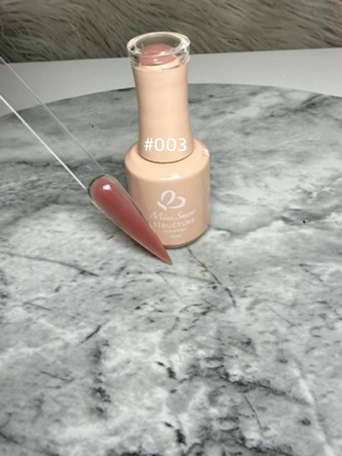 Miss Smoo Structure Gel / Rubber Base Coat - Shade #003 Dusty Rose (15ml)